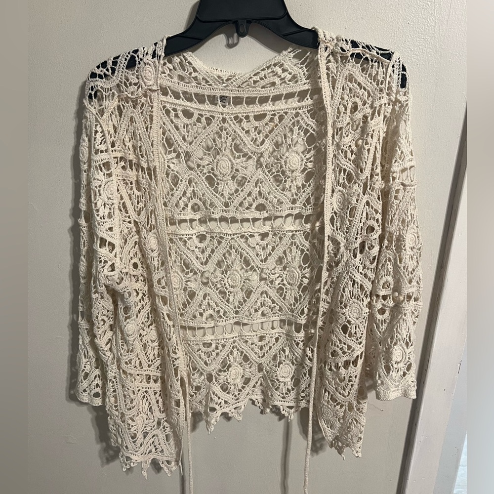 Crochet jacket